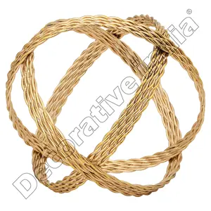 Bulk Export Selling Handmade Metal Wire Ball For Home Living Room Decoration Use From Indian Exporter And Manufacturer