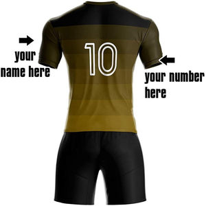 Conjunto de Camiseta de Fútbol para Hombre de Alta Calidad con Nombre y Logotipo Personalizados, Nuevo Estilo de Uniforme de Club, Impresión por Sublimación, Nombre del Equipo Incluido - Product Image 6