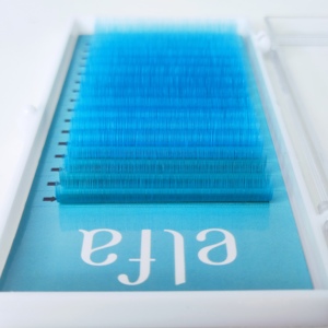 Extensiones de Pestañas ELFA al Mejor Precio de Vietnam, Coloridas, Brillantes, Oscuras, de Fibra HY LON, Naturales, Suaves, de 0.15mm de Grosor, Largas y Gruesas - Product Image 2