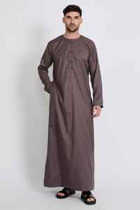 OEM & ODM <b>for</b> Daffah <b>Thobe</b> <b>Men's</b> New Fashion Muslim Jubah Traditional Clothing Accessory Wholesale in Iraq - Product Image 6
