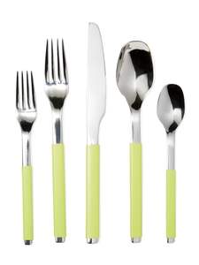 Juego de Cubiertos con Mango de Resina y Cubiertos Metálicos para Hogar, Hotel, Restaurante, Incluye Cuchara para Regalos, Juego de Cubiertos para Bodas y Eventos - Product Image 2