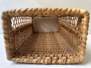 Caja de pañuelos rectangular con patrón de ratán tejido, caja de almacenamiento hecha a mano, ecológica, natural, para el hogar y decoración del hogar, venta al por mayor desde Vietnam - Product Image 3