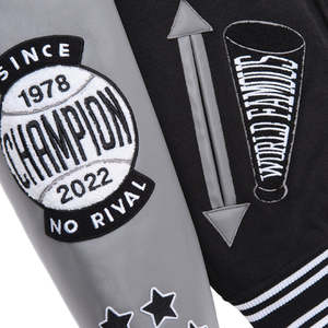 Plus Size Letterman Varsity <b>Jacket</b> for Men's High Quality Chenille Patches Custom Patches logo Label - Product Image 5