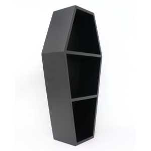 Décoration d'étagère en forme de cercueil pour Halloween, ornement effrayant et festif pour votre maison ou votre bureau - Product Image 1