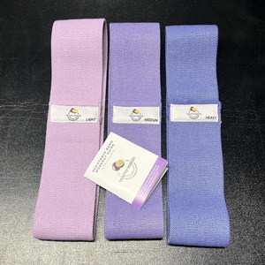 Bandas de Resistencia de Látex Antideslizantes Personalizadas para la Parte Inferior del Cuerpo, Juego de 3 Bandas de Ejercicio para Piernas y Glúteos, Sublimación con Cualquier Diseño - Product Image 1