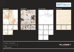 Azulejos Vitrificados de Porcelana GVT PGVT Estándar Internacional de 60x60 cm, Soluciones para Pisos y Paredes, Azulejos Vitrificados Indios - Product Image 6