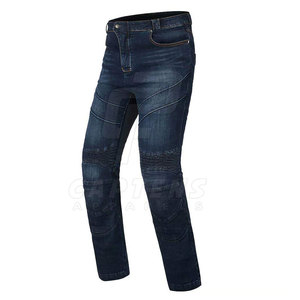Latest Design New Arrival Adult Motorbike Jeans Pants Plus Size Quick Dry Motorbike Jeans Pants - Product Image 2