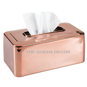 Boîte de rangement à mouchoirs de taille personnalisée faite à la main en acier inoxydable et en métal de la plus grande qualité à un prix abordable - Product Image 4