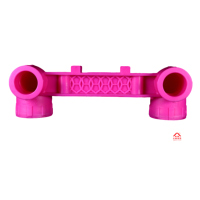 Coude de vidange fileté femelle en gros Tube en plastique flexible facile à assembler pour cantine scolaire Commandes en gros non toxiques
