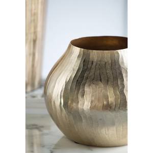 Florero de metal dorado de alta calidad y hecho a mano con revestimiento protector para uso en jardines y patios al aire libre a precio mayorista - Product Image 4