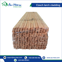 Planches de façade en bois de mélèze tchèque imperméables pour villa, certifiées écologiques, 24x100 mm