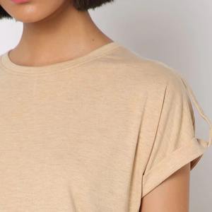 เสื้อยืดผู้หญิงดีไซน์พรีเมียม แขนสั้น ใส่ได้ทั้งนอกบ้านและในบ้าน สำหรับหน้าร้อน สไตล์ใหม่ คอกลม แฟชั่น ทันสมัย เหมาะสำหรับออกกำลังกาย ขายส่ง - Product Image 2