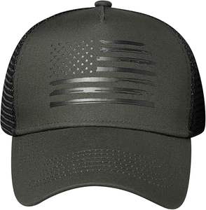 Paquete de 9 gorras de béisbol de malla de poliéster ajustables sublimación espacios en blanco gorras de camionero para adultos niños jóvenes métodos de impresión de soplo - Product Image 1