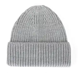 Erkekler kadınlar için şapka yumuşak sıcak örme bere küçük adedi kasketleri ile özel Logo bere şapkalar OEM Unisex yetişkinler görüntü özel renk