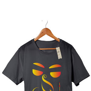 Camiseta de Manga Corta de Algodón Premium, Costuras Resistentes, Tacto Suave, Colores Vibrantes, Corte Vintage, Tela de Algodón, Ecológica - Product Image 4