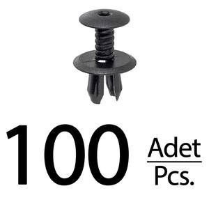 Clips de fixation pour panneau de plancher de coffre Volkswagen Golf IV, Golf Plus, Golf V, Polo, Passat - 100 pièces - Product Image 1