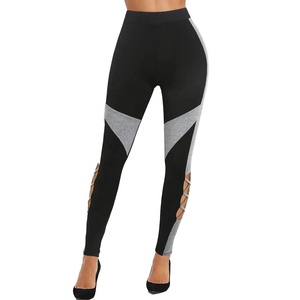 Venta al por mayor personalizada Leggings de fitness para las mujeres Precio barato Scrunch Butt Ribbed Yoga Leggings | Ropa deportiva - Product Image 5