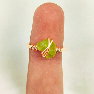 Anillos de piedras preciosas de zafiro en bruto natural, piedra de nacimiento envuelta en alambre Vermeil dorado, joyería de moda, fiesta de compromiso, aniversario, perfecto - Product Image 3