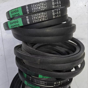 Courroie de distribution industrielle en caoutchouc 17x11mm, robuste, transmission de puissance, 40 rainures, angle, garantie 1 an, d'occasion - Product Image 1