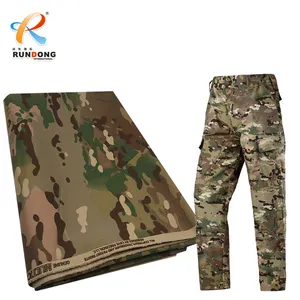 Rundong Classic Design TC Camouflage Fabric For Making Outdoor Digital Camouflage Fabric