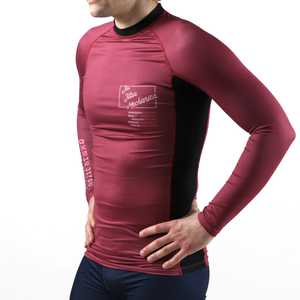 2024 estilo único MMA Rash Guard para hombres al por mayor personalizable Spandex/camisa de compresión de poliéster - Product Image 5