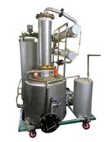 Prix attractif, Machine Diesel Semi-continue, huile moteur usagée vers une usine de raffinage Diesel. Panneau de contrôle intelligent 200 Ltr par jour