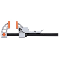 Pince de serrage professionnelle réglable en aluminium anodisé avec levier, à dégagement rapide, pour le travail du bois, capacité de charge de 300 kg