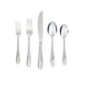 Juego de cubiertos de acero inoxidable Esenciales de comedor elegantes para el hogar y el restaurante Utensilios de cocina Cubiertos de metal Juegos de cubiertos - Product Image 1