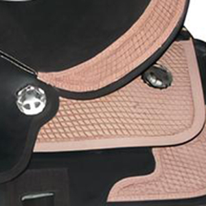 Ensemble de selle en cuir véritable de style occidental fait à la main - Product Image 6