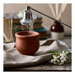 Éteignoir de bougie génial Design laiton fait à la main pour éteindre l'extincteur de bougie plaqué or mèche de bougie - Product Image 5