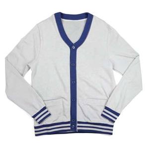 Cárdigan de Mujer de Diseño, Suéter de Otoño, Venta al por Mayor, Algodón, Fibra de Bambú, Sólido, Informal, Tejido, de Alta Calidad, Diseño con Logotipo Personalizado, OEM, ODM - Product Image 1