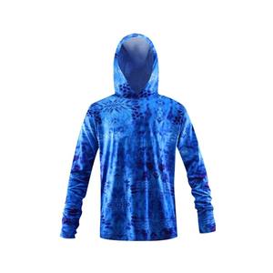 Conjunto de Sudadera con capucha transpirable de seda helada OEM sublimada camisas de pesca de manga larga de secado rápido ligeras anti-UV personalizadas de alta calidad - Product Image 1