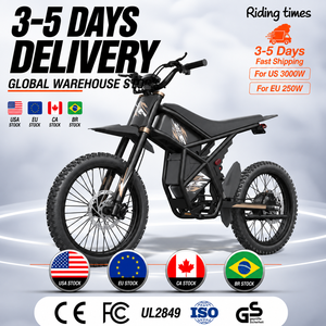 Vélo tout-terrain électrique à couple élevé Ridingtimes GT73 PRO 338N.m 60V 36Ah Batterie Vente en gros - Product Image 2