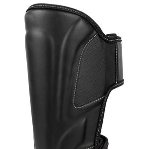 Espinillera Profesional de Protección, Cuero PU, Absorción de Impactos, Espuma Suave, Duradera, Ligera, Cómoda, para Adultos, con Gancho Deportivo - Product Image 3