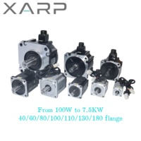 Couple élevé 750W/1.5KW/1.5KWA CNC Machine à coudre AC Servomoteur 80 bride 17 bits aimant absolu encodeur 50Hz triphasé IE 3