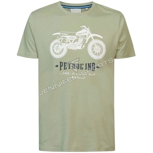 Camiseta Deportiva de Compresión para Hombre, 100% Algodón, de Alta Calidad, Elástica, de Secado Rápido, Corte Regular, para Gimnasio y Running, con Logotipo Personalizado - Product Image 1