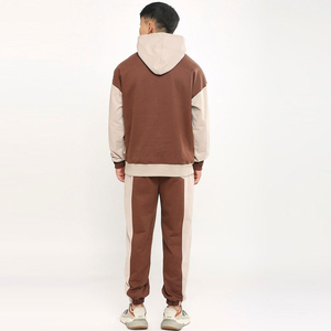2025 Low Price Winter Casual Wear Jogger <b>Pant</b> Two Piece Unique Style SweatSuit Wholesale Design Pullover Unisex Tracksuit - Product Image 3