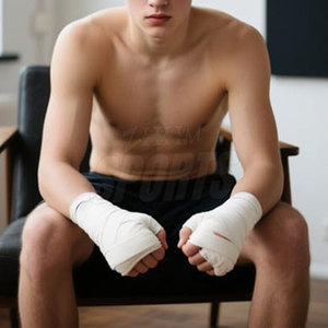 Envolturas de mano de boxeo de fabricación de fábrica Envolturas de mano de boxeo de alta calidad para protección de entrenamiento - Product Image 5