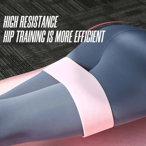 Bandes de résistance en latex pour femmes et hommes durables pour l'exercice Bandes de butin Hip Squat Legs Workout Fitness - Product Image 4