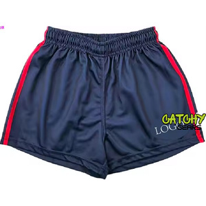 Transpirable personalizado sublimación Reversible Booty Shorts Unisex fino secado rápido transpirable malla Teamwear Rugby Shorts para verano - Product Image 4