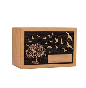Handmade Rosewoodต้นไม้ของชีวิตCremation Urnสําหรับเถ้ามนุษย์กล่องไม้Urnสําหรับสัตว์เลี้ยงHandmadeผู้ใหญ่งานศพส่วนบุคคลPet Urn - Product Image 3