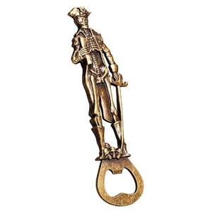 Pirate Skeleton Skull Beer <b>Bottle</b> <b>Opener</b> Antique Finish Nautical <b>Wall</b> <b>Mounted</b> <b>Bottle</b> <b>Opener</b> - Product Image 3