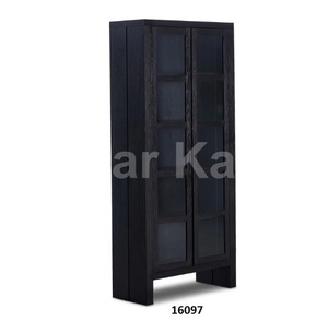 Aparador de madera de mango marrón y metal con 6 cajones para el hogar, sala de estar y dormitorio - Product Image 2