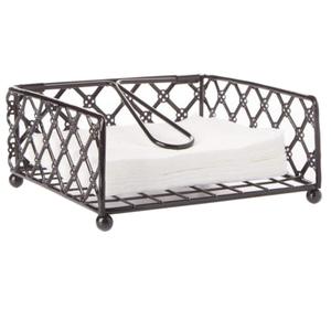 Venta caliente caja de almacenamiento de servilletas diseño personalizado soporte de tejido hecho a mano servilletero - Product Image 6