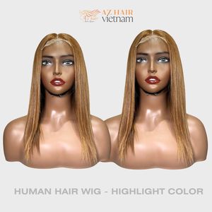 Perruque de cheveux humains pour femmes noir couleur naturelle droite naturelle très lisse soyeux pas emmêlé pas de perte de paquets d'extensions - Product Image 2