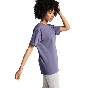 Camiseta de Algodón Transpirable para Mujer, Camiseta de Manga Corta con Logotipo Personalizado al por Mayor - Product Image 3