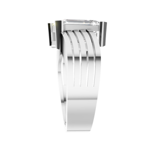 Anillo de Compromiso Solitario de Oro de 14K con Diamante de Corte Esmeralda de 3 Quilates, Engaste de Garra, Certificado IGI, Joyería de Fiesta, Venta al por Mayor de Fábrica - Product Image 2