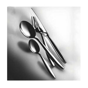 Suministros indios baratos de calidad Superior, cubiertos de Metal con estilo, juego de cubiertos hechos a mano chapados en plata al por mayor para uso en el hogar y la Oficina - Product Image 1