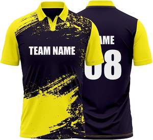 Personalizado Cricket Uniforme deportes mejor sublimación Cricket Jersey diseño logotipo personalizado Color personalizado - Product Image 2