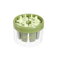 ICM20 Logo personnalisé Gadget de cuisine 8 cavités PP Popsicle moule à crème glacée pour bricolage maison crème glacée outils de cuisine